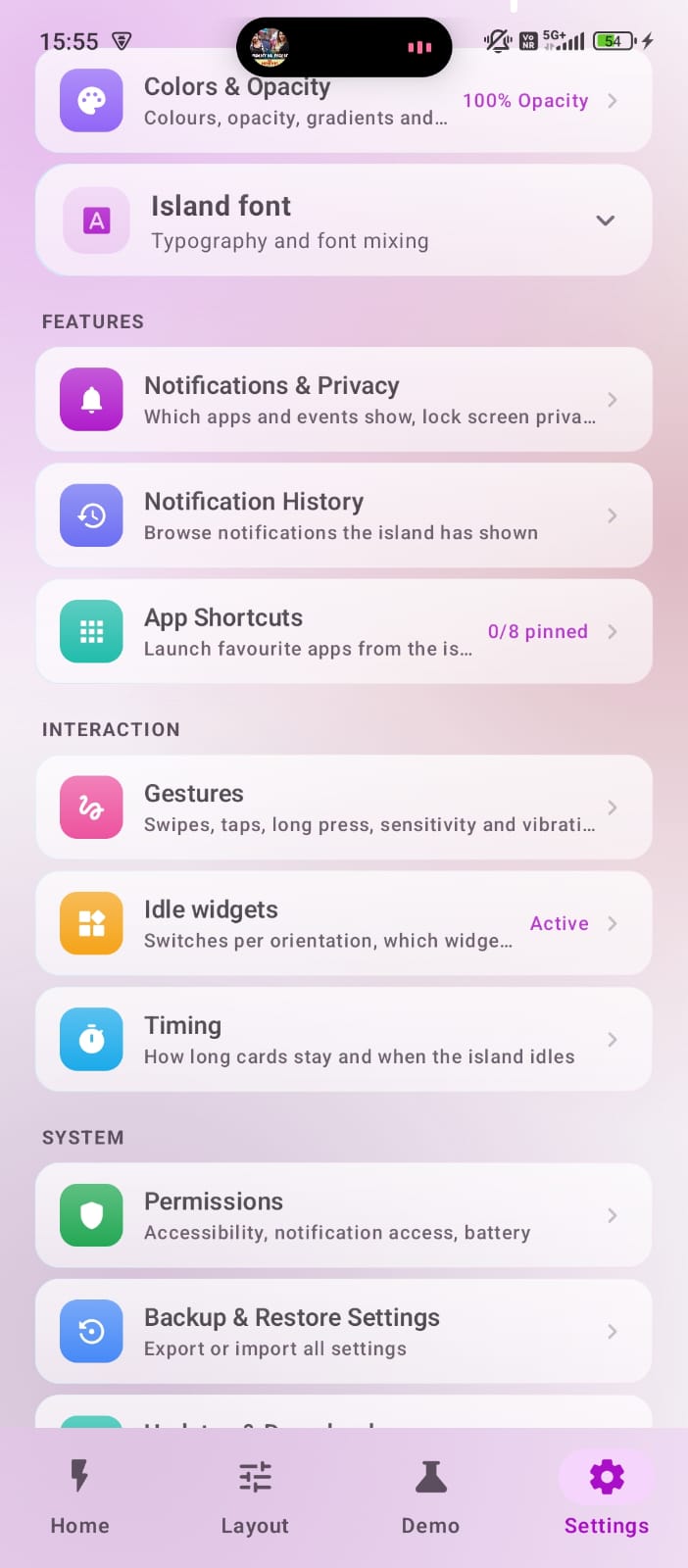 https://github.com/agupta07505/SmartIsland/blob/HEAD/Settings & Customization