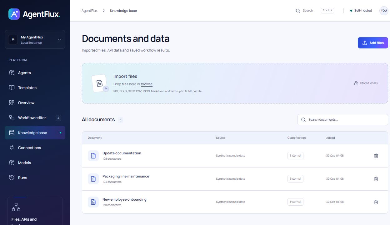 https://github.com/davemessew/AgentFlux/blob/HEAD/Local knowledge base with sample documents