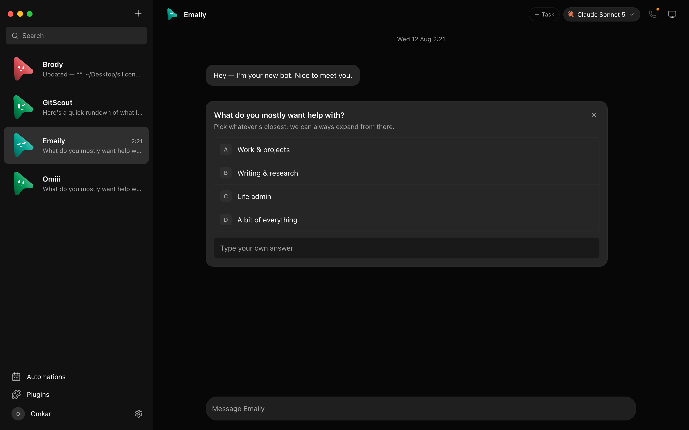 https://github.com/milind-soni/OpenMausBot/blob/HEAD/Approval and question cards in chat
