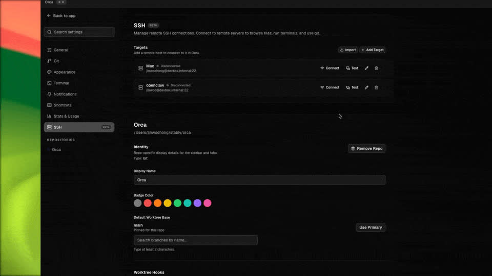https://github.com/stablyai/orca/blob/HEAD/Remote worktrees over SSH